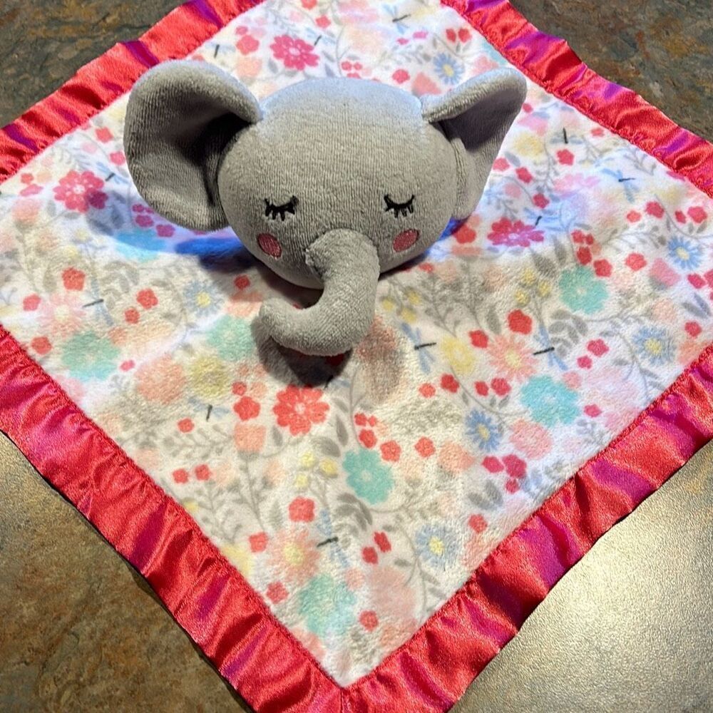 Parent’s Choice Elephant Satin Lovey